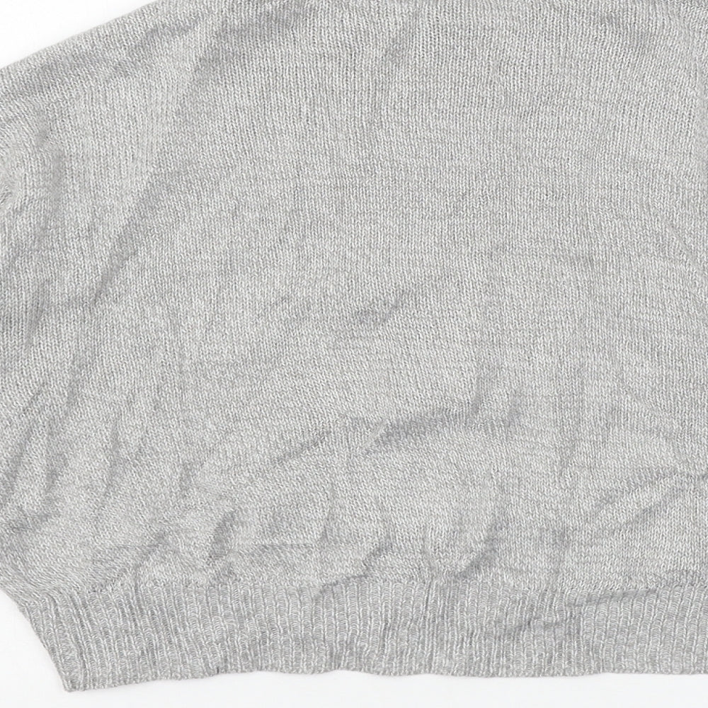 Divided by H&M Womens Grey  Knit Pullover Jumper Size XS