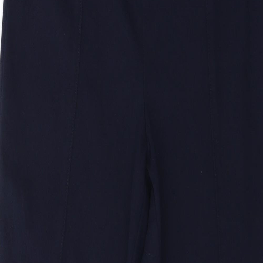 Preworn Womens Black  Denim Trousers  Size 12 L26 in
