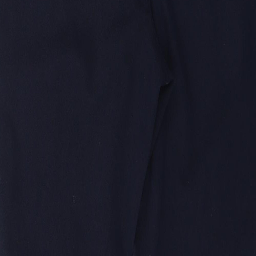 Preworn Womens Black  Denim Trousers  Size 12 L26 in