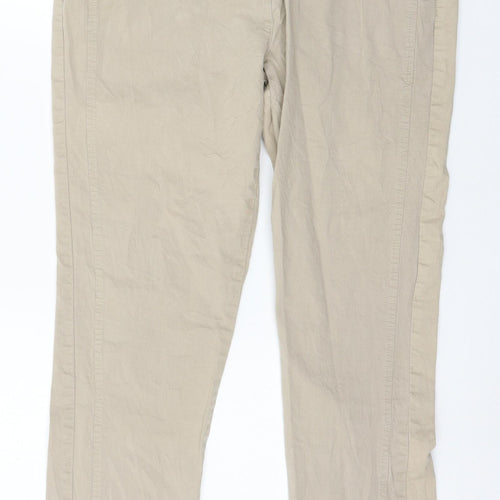 C&A Womens Brown   Trousers  Size 14 L29 in