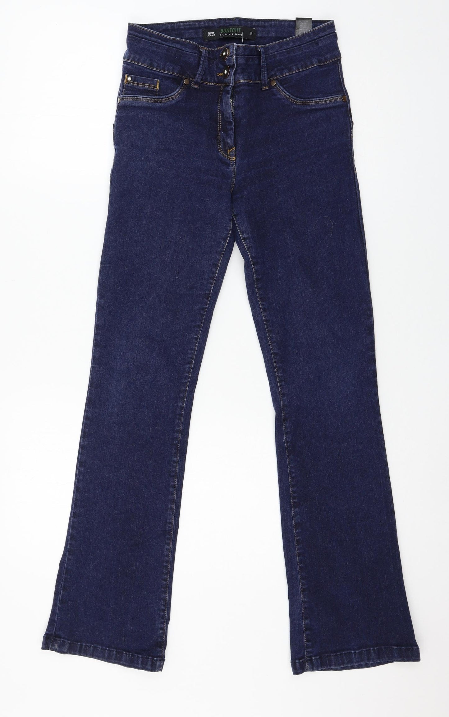 NEXT Womens Blue  Denim Skinny Jeans Size 10 L28 in