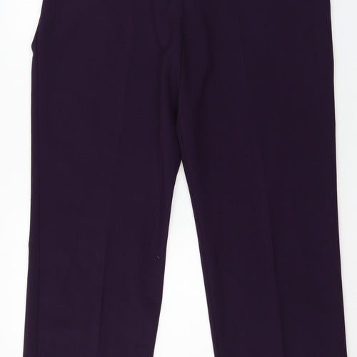 Julipa Womens Purple   Trousers  Size 18 L29 in