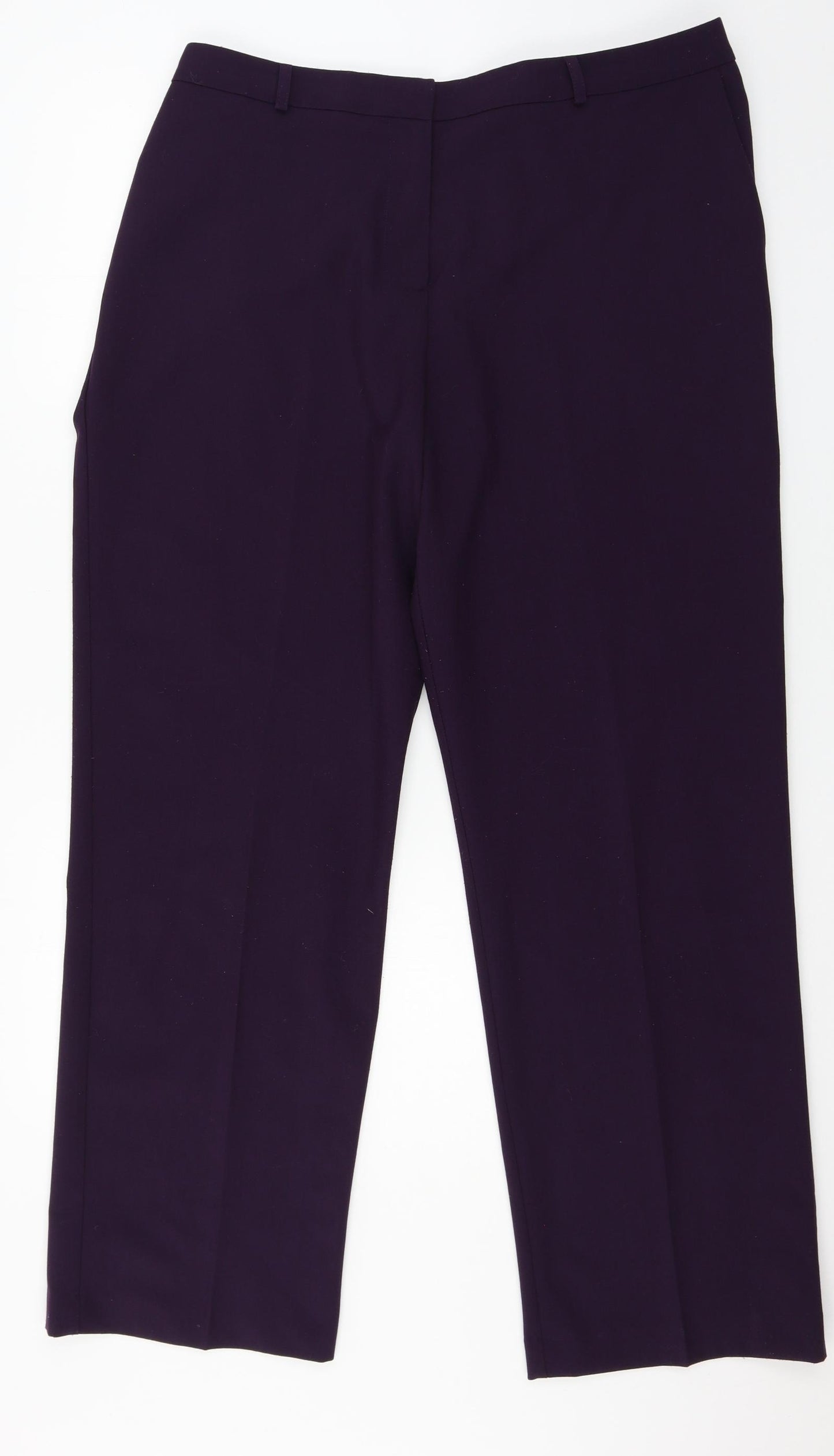 Julipa Womens Purple   Trousers  Size 18 L29 in