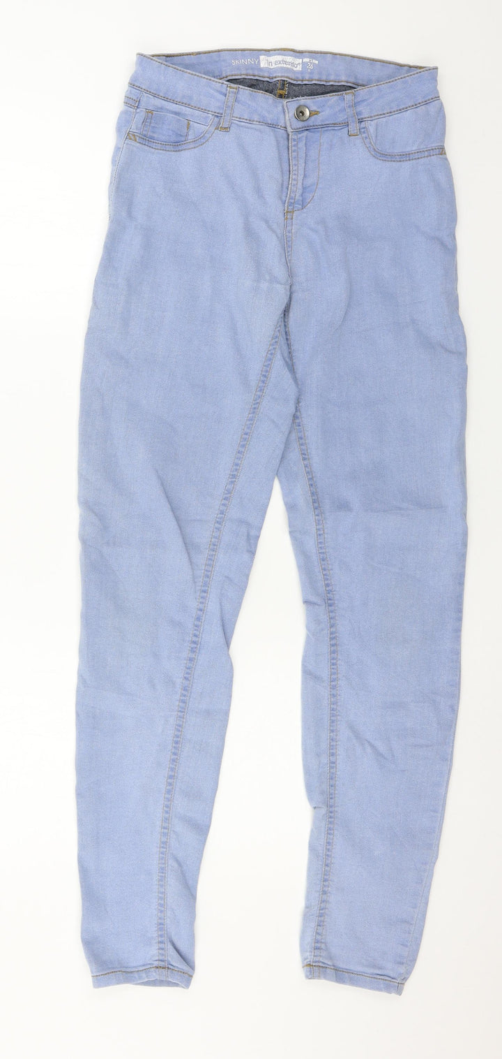 In Extenso Womens Blue  Denim Skinny Jeans Size 26 in L30 in