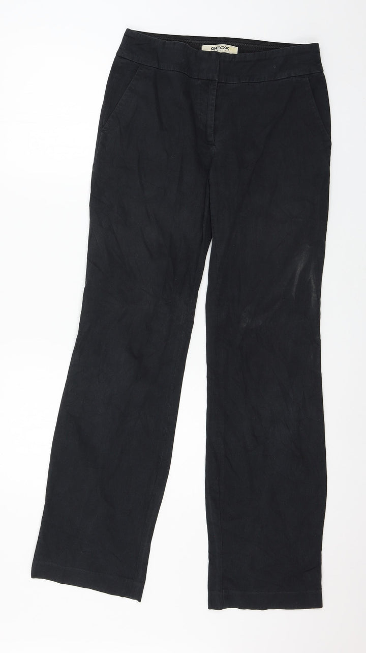 Geox Womens Grey   Trousers  Size 8 L31 in