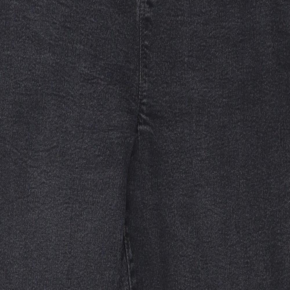 PEP & CO Womens Grey  Denim Jegging Jeans Size 16 L27 in