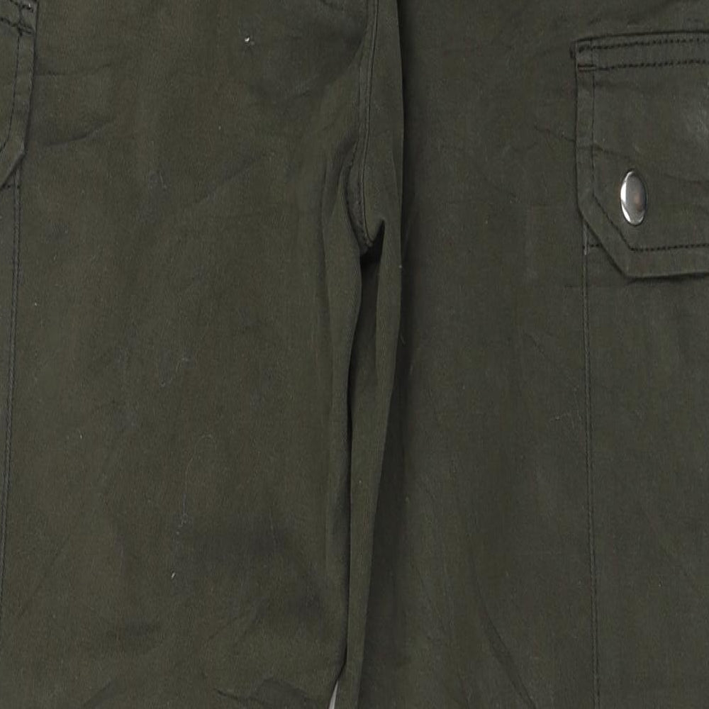 Preworn Womens Green   Trousers  Size 28 in L26 in - Distressed