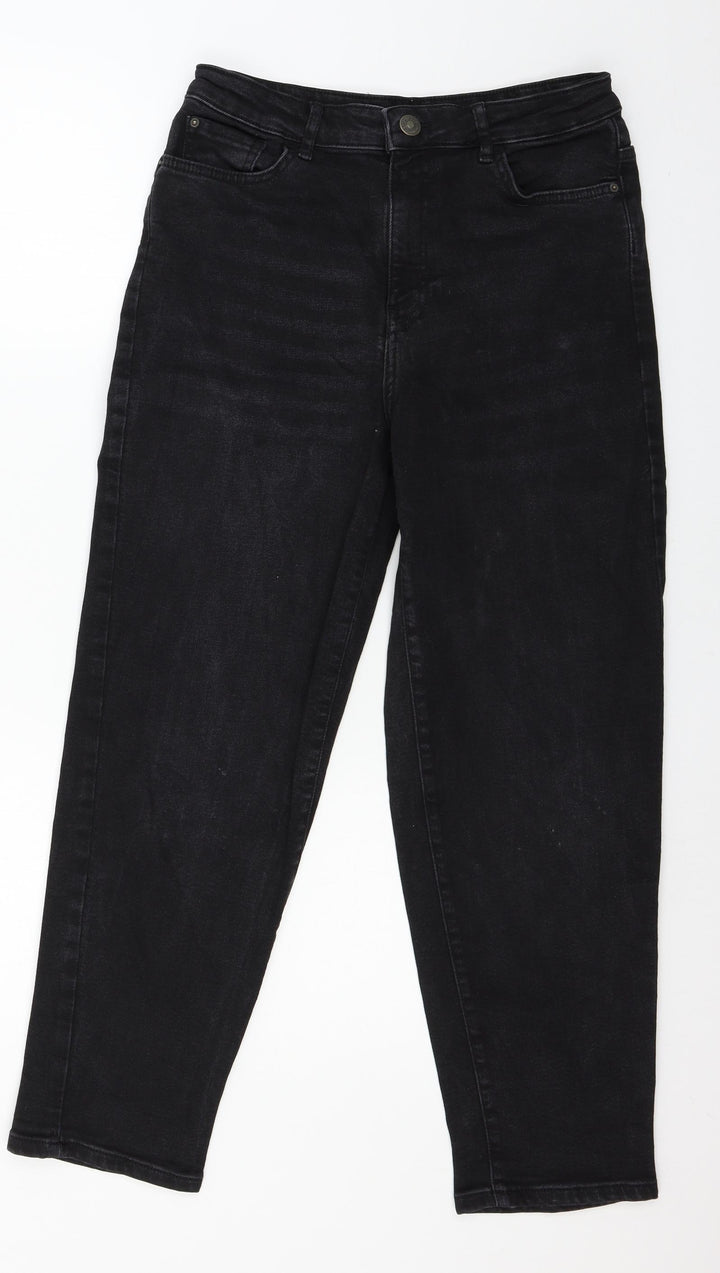 George Womens Black Denim Skinny Jeans Size 12 L27 in