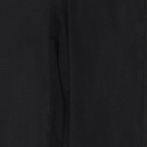 Preworn Womens Black  Denim Skinny Jeans Size 34 in L30 in