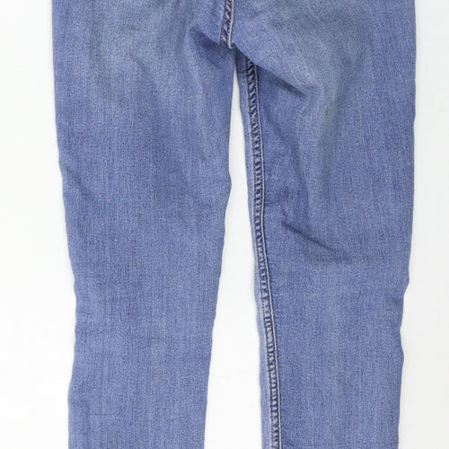 Divided Womens Blue  Denim Skinny Jeans Size 6 L29 in