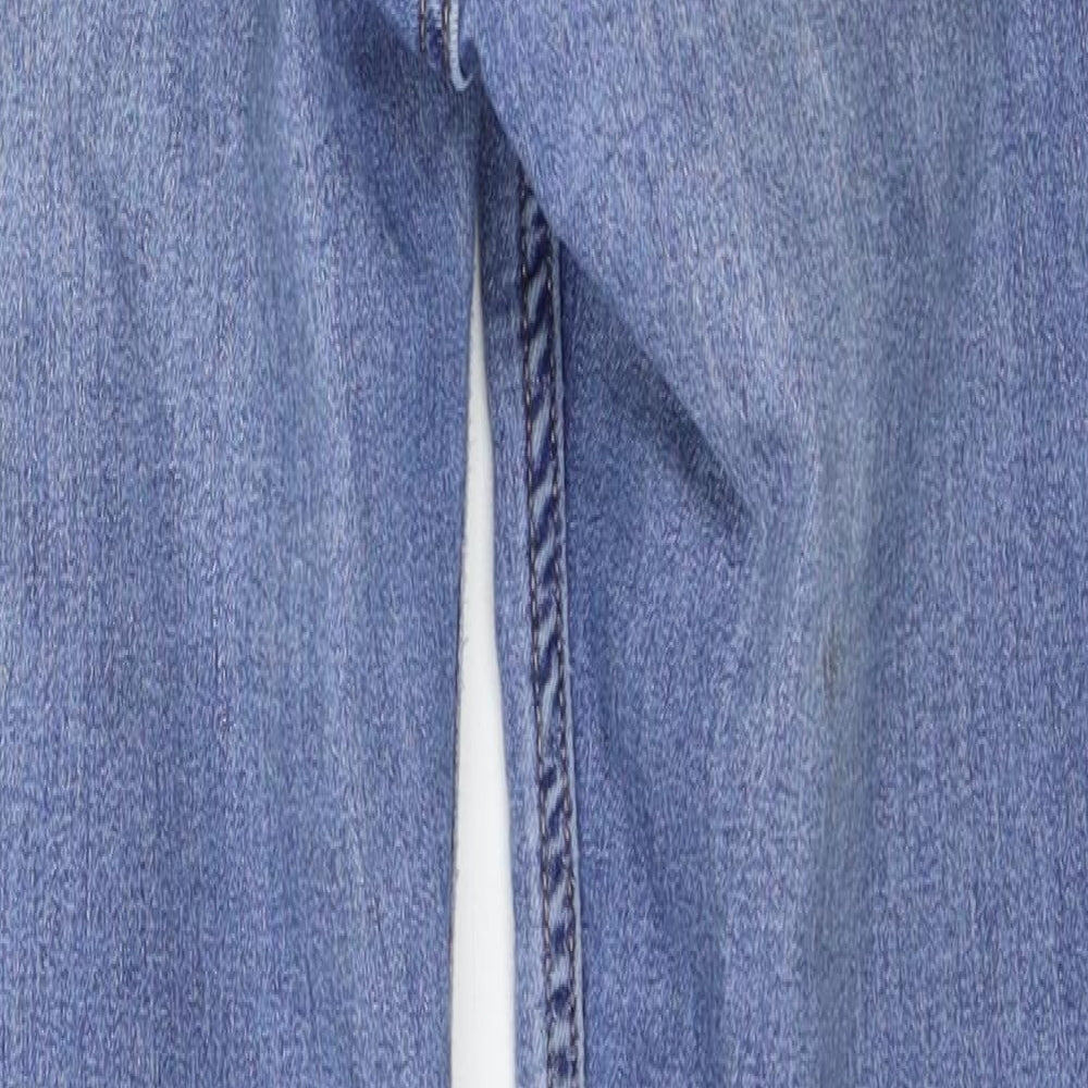 Divided Womens Blue  Denim Skinny Jeans Size 6 L29 in