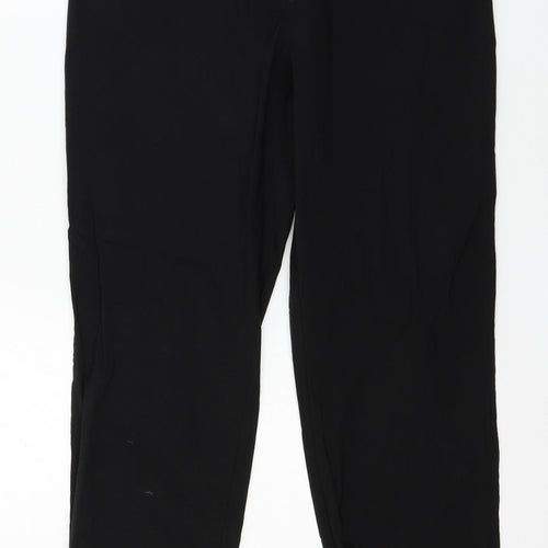 Preworn Womens Black   Trousers  Size 30 in L29 in