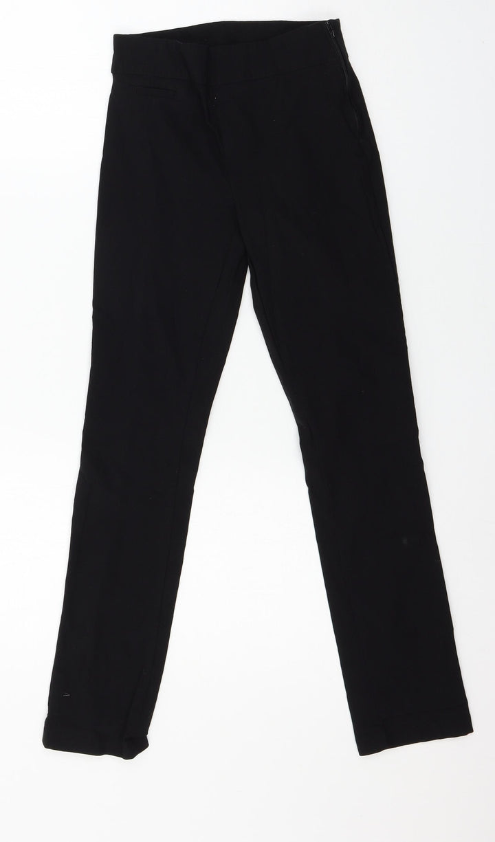 George Girls Black Dress Pants Trousers Size 10-11 Years