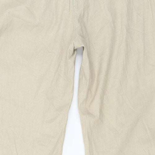 Per Una Womens Beige   Trousers  Size 14 L27 in
