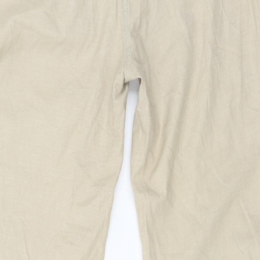 Per Una Womens Beige   Trousers  Size 14 L27 in