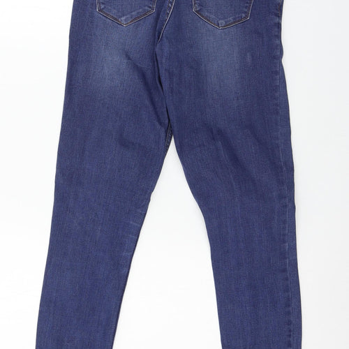 New Look Womens Blue  Denim Skinny Jeans Size 8 L30 in