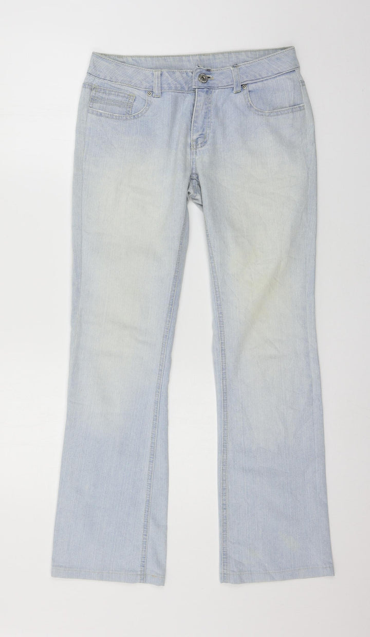 Preworn Womens Blue Denim Skinny Jeans Size 30 in L28 in