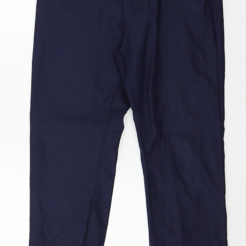 Miaoni Womens Blue   Trousers  Size 32 in L28 in