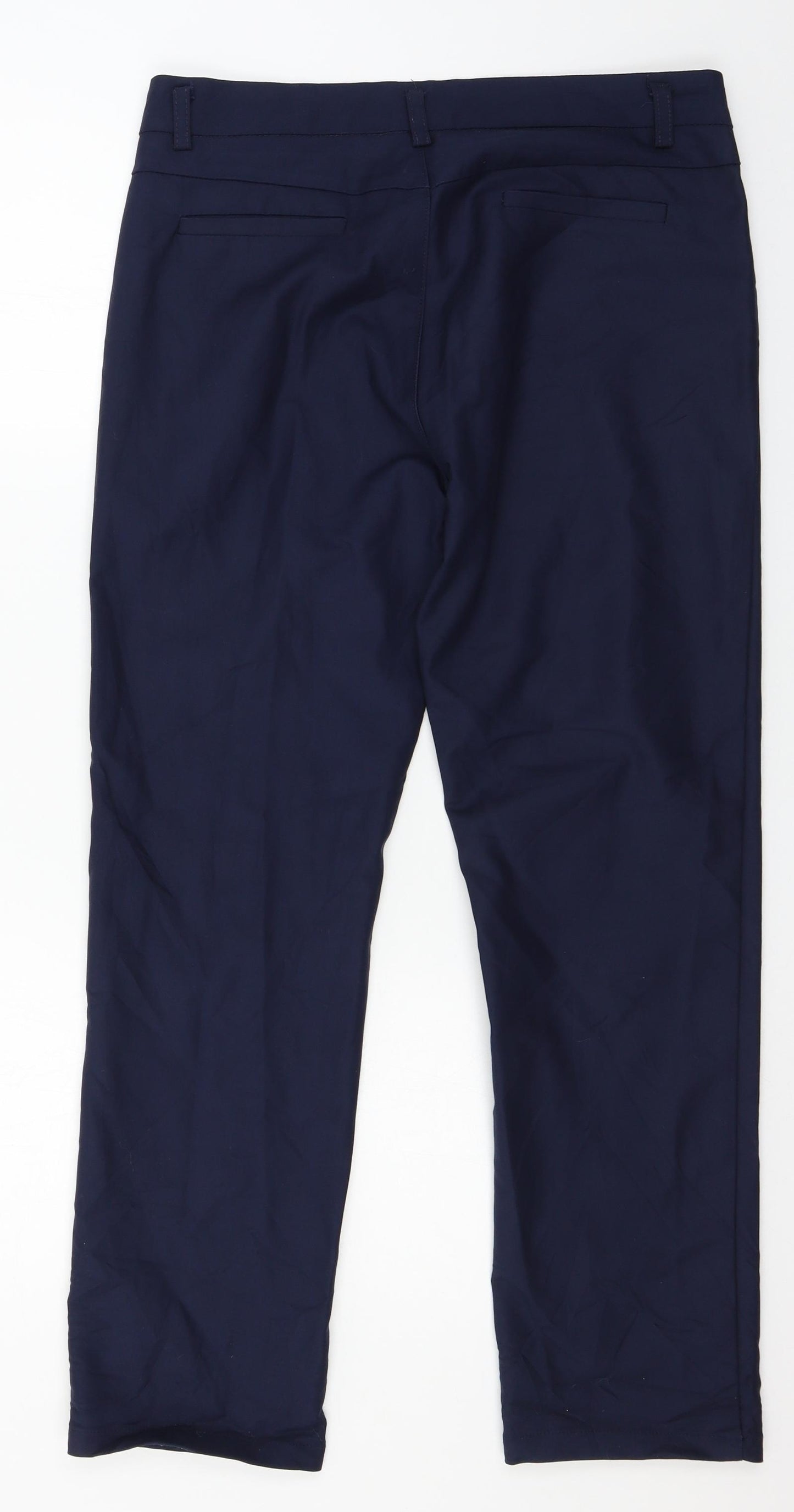 Miaoni Womens Blue   Trousers  Size 32 in L28 in