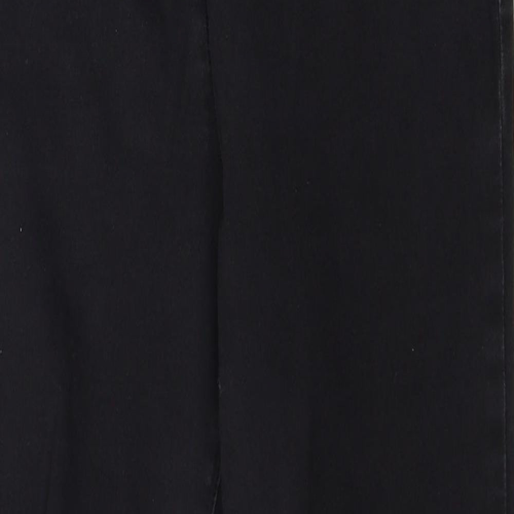 Papaya Womens Black  Denim Skinny Jeans Size 14 L24 in