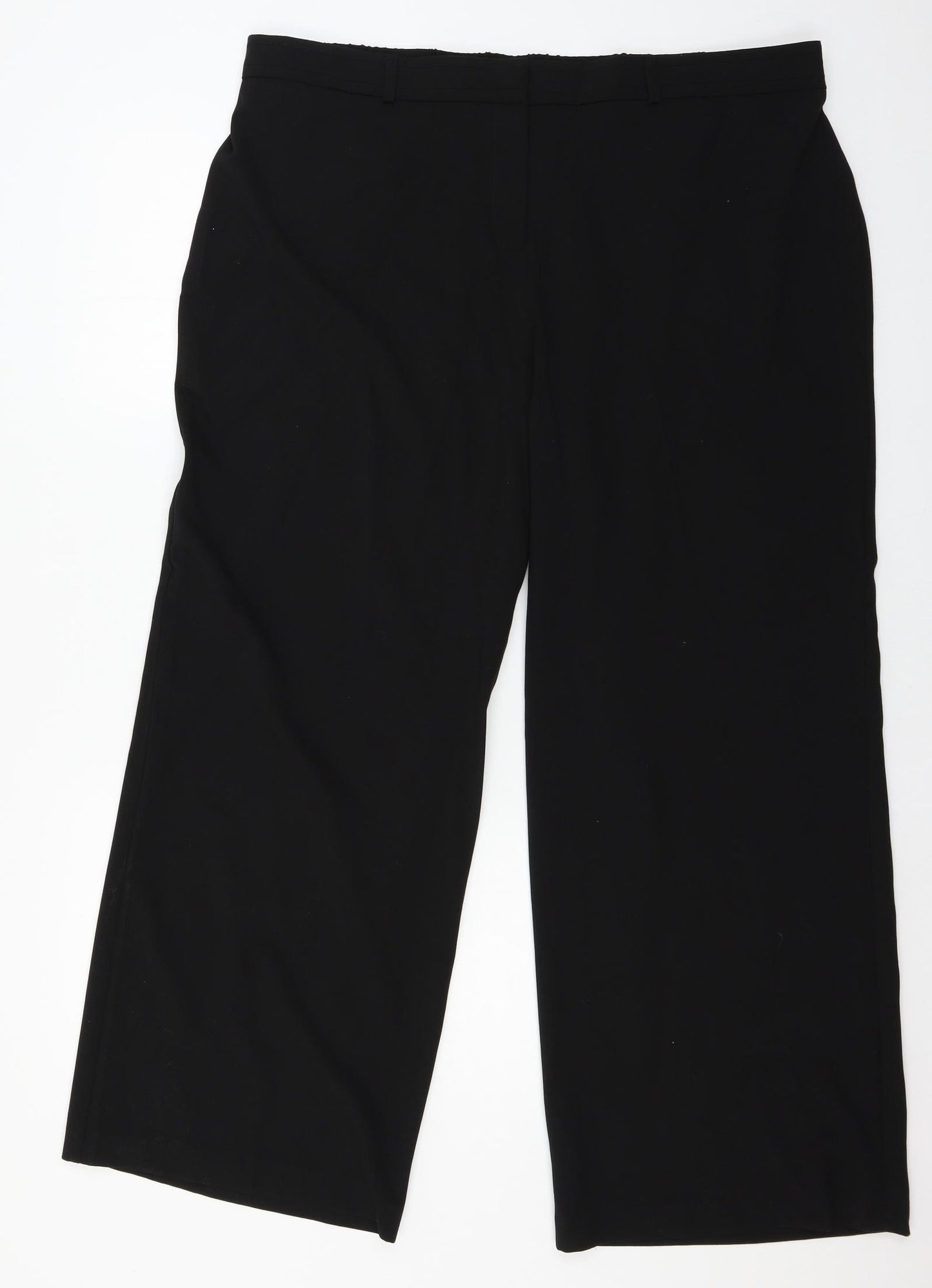 Very Womens Black   Trousers  Size 22 L29 in