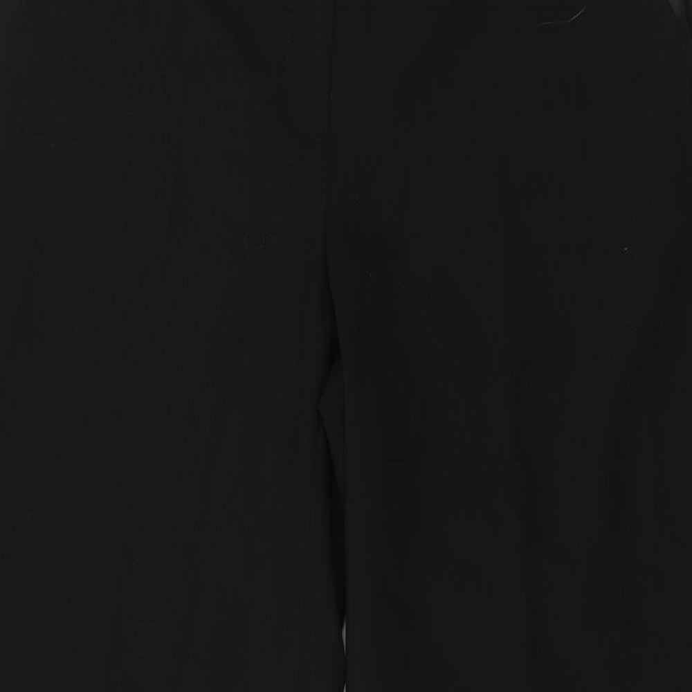 NEXT Womens Black   Trousers  Size 12 L28 in