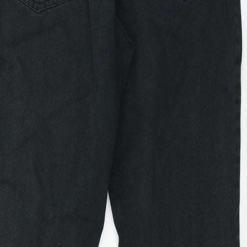 Claire DK Womens Green  Denim Straight Jeans Size 32 in L28 in