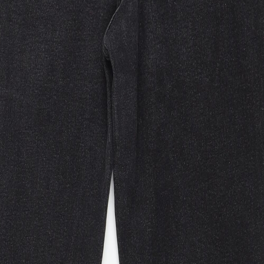 Marks and Spencer Womens Grey  Denim Skinny Jeans Size 14 L29 in