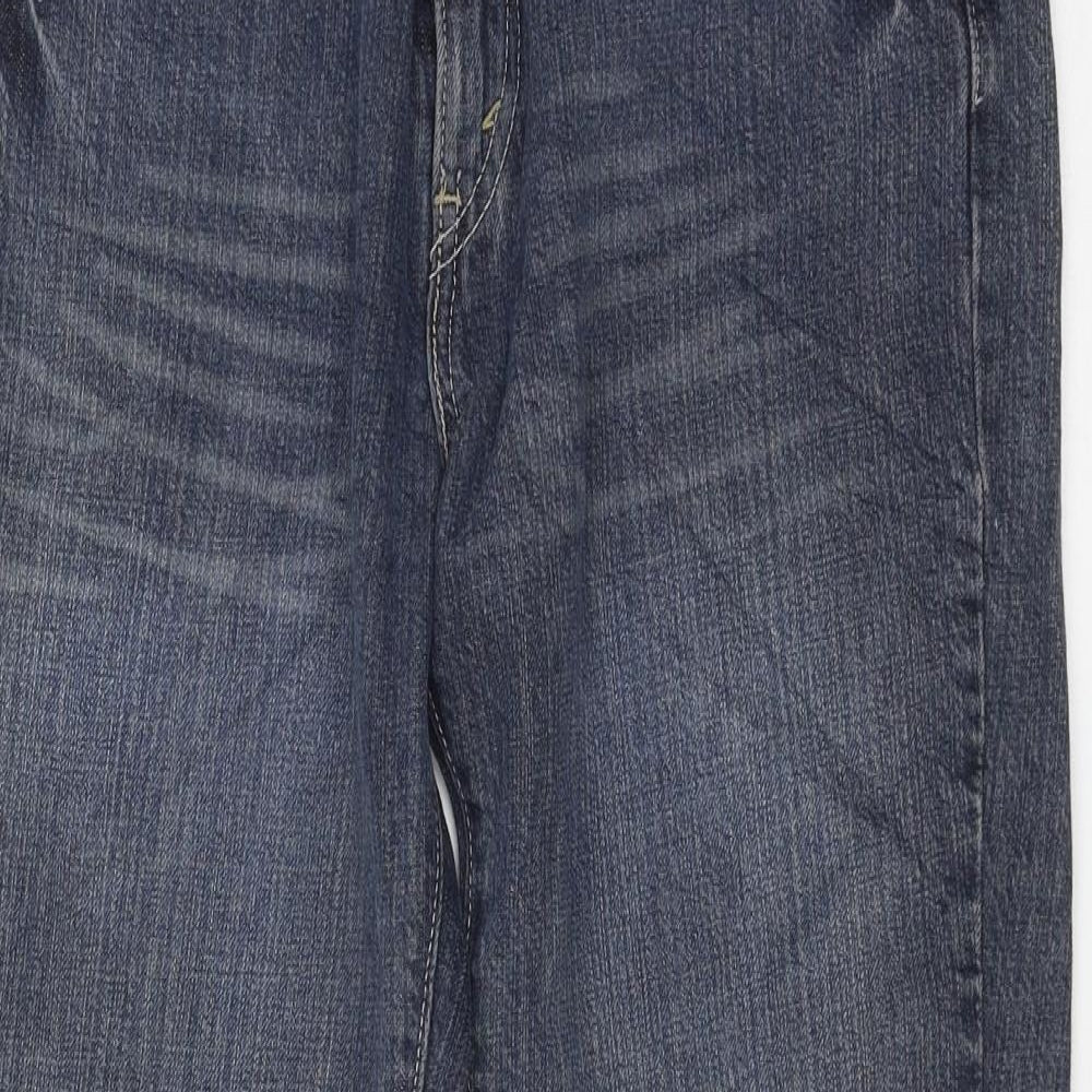 Levi's Womens Blue  Denim Bootcut Jeans Size 32 in L29 in