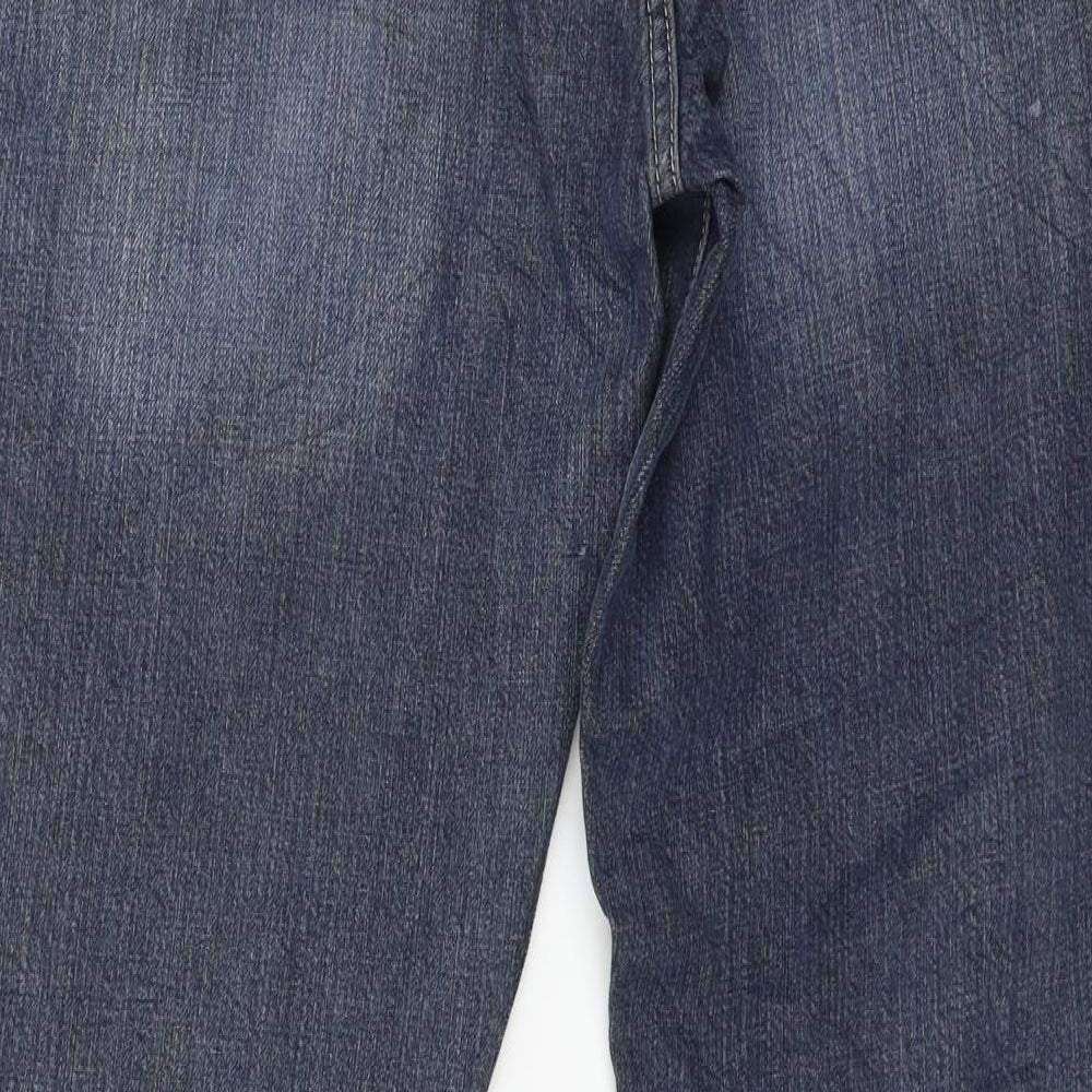Levi's Womens Blue  Denim Bootcut Jeans Size 32 in L29 in