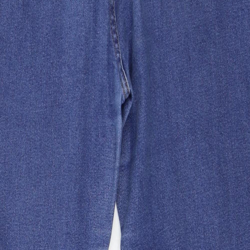 Marks and Spencer Womens Blue  Denim Skinny Jeans Size 18 L31 in