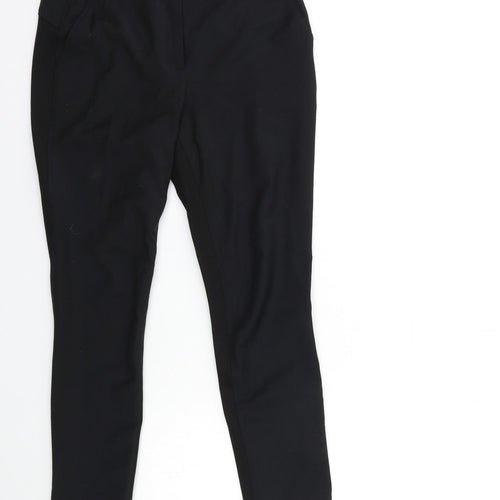 Reiss Womens Black   Trousers  Size 4 L28 in