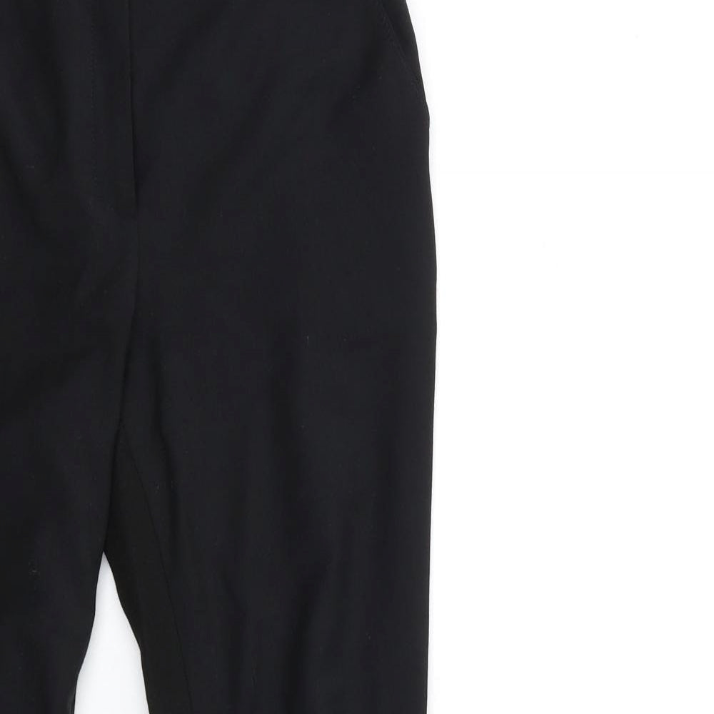 Reiss Womens Black   Trousers  Size 4 L28 in