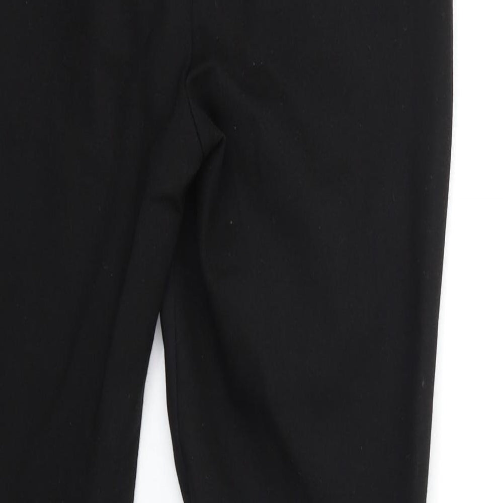 Reiss Womens Black   Trousers  Size 4 L28 in