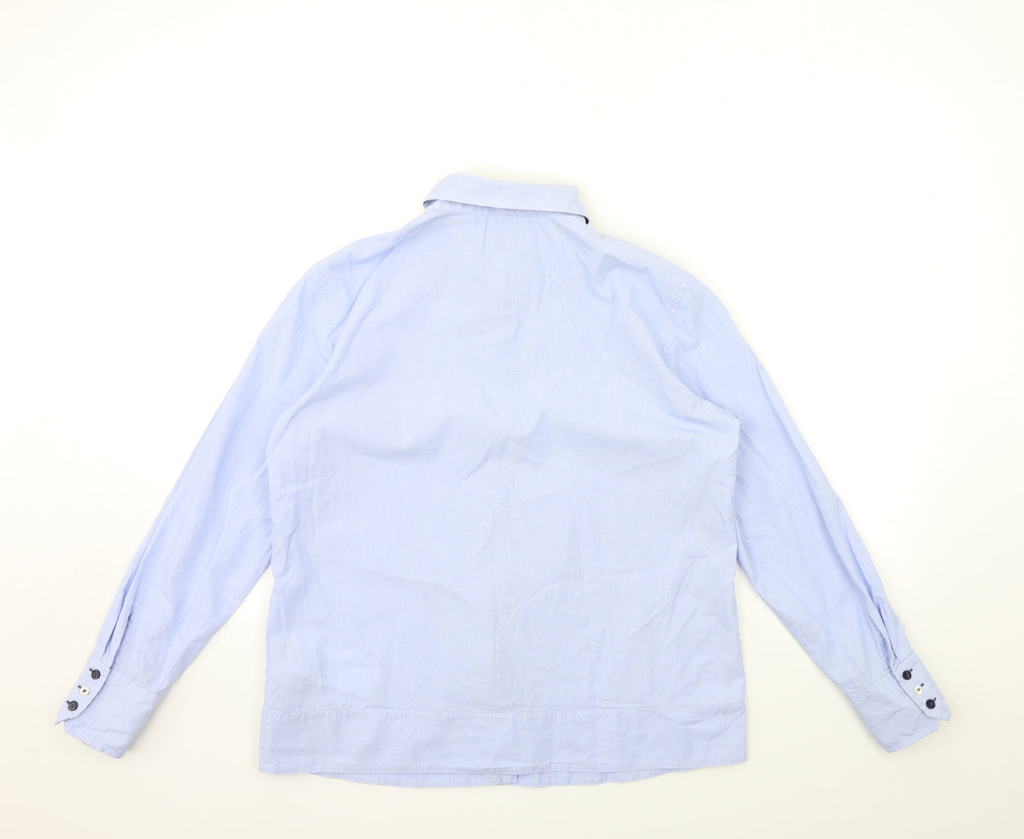 Gerry Weber Womens Blue   Basic Button-Up Size 14