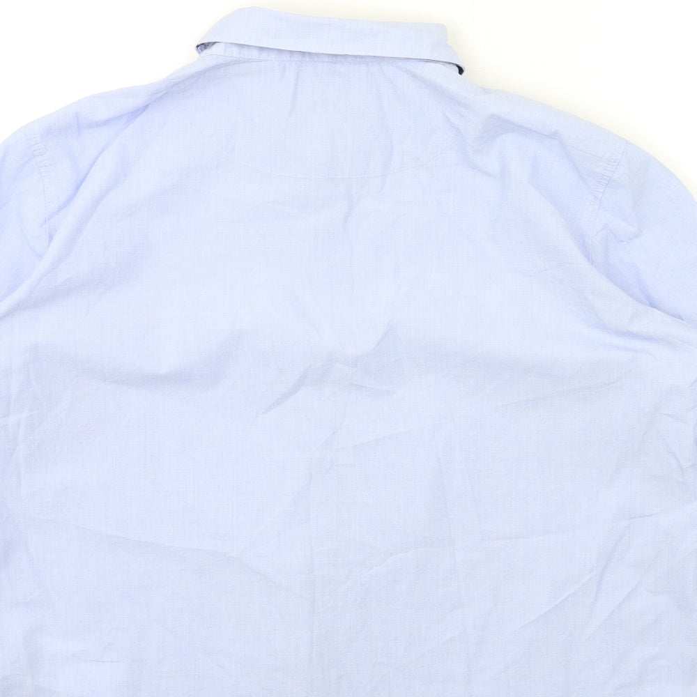 Gerry Weber Womens Blue   Basic Button-Up Size 14
