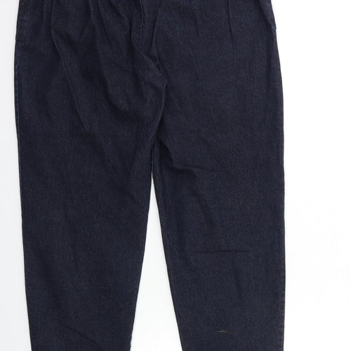 Preworn Womens Blue  Denim Straight Jeans Size 32 in L26 in