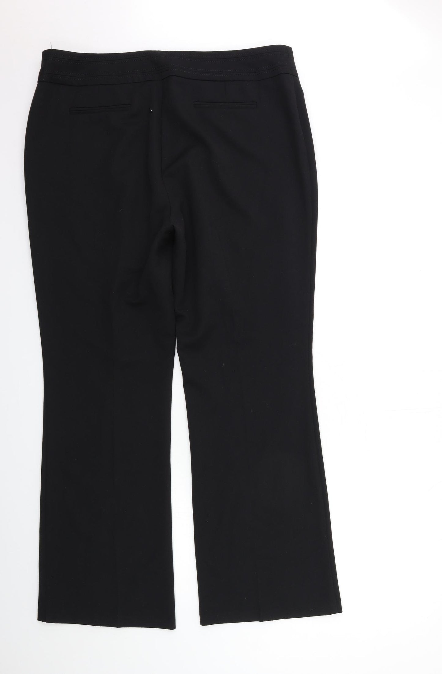 Wallis Womens Black   Trousers  Size 18 L30 in