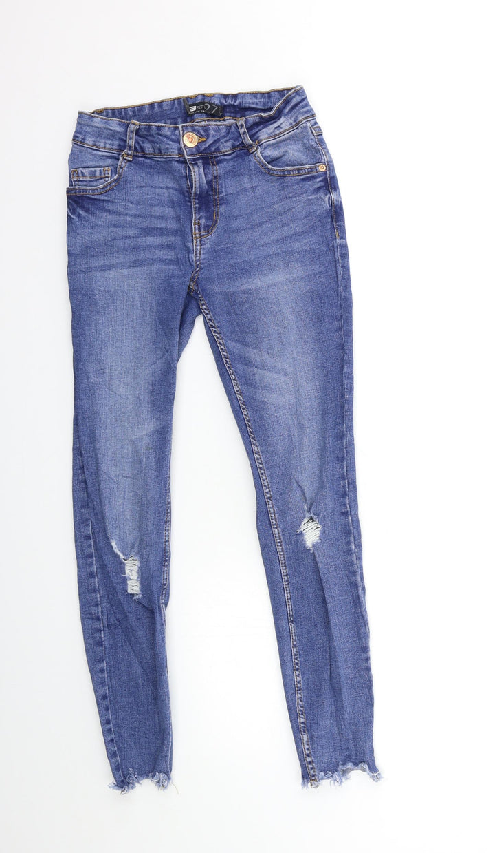 FB Jeans Womens Blue  Denim Skinny Jeans Size 27 in L26 in