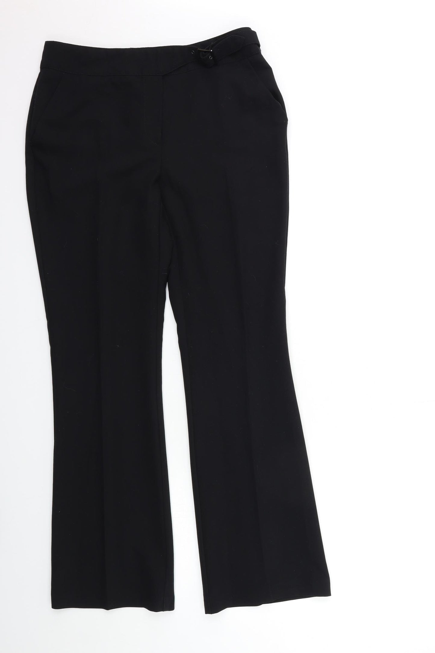 NEXT Womens Black   Trousers  Size 10 L30 in