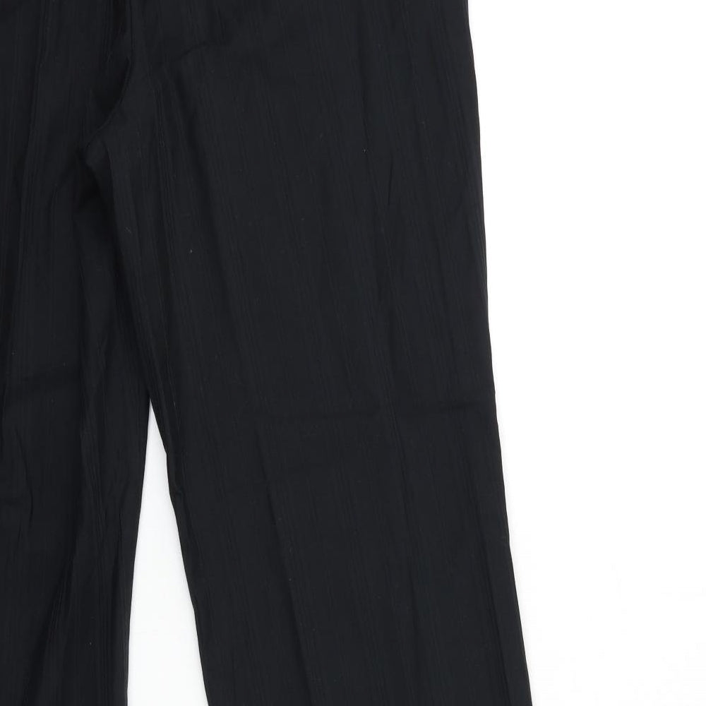 BHS Womens Black   Trousers  Size 18 L31 in