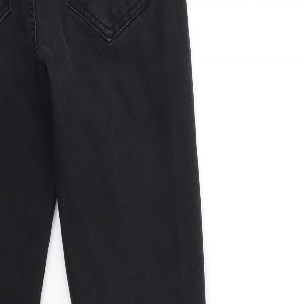 Denim & Co. Womens Black  Denim Skinny Jeans Size 30 in L32 in