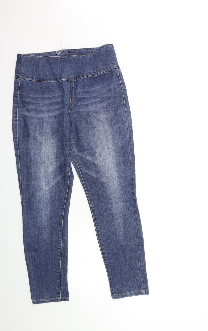 Pieces Womens Blue  Denim Skinny Jeans Size M L27 in