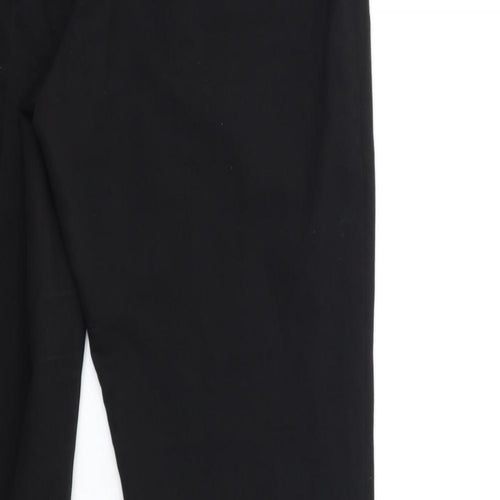Dorothy Perkins Womens Black   Trousers  Size 10 L28 in