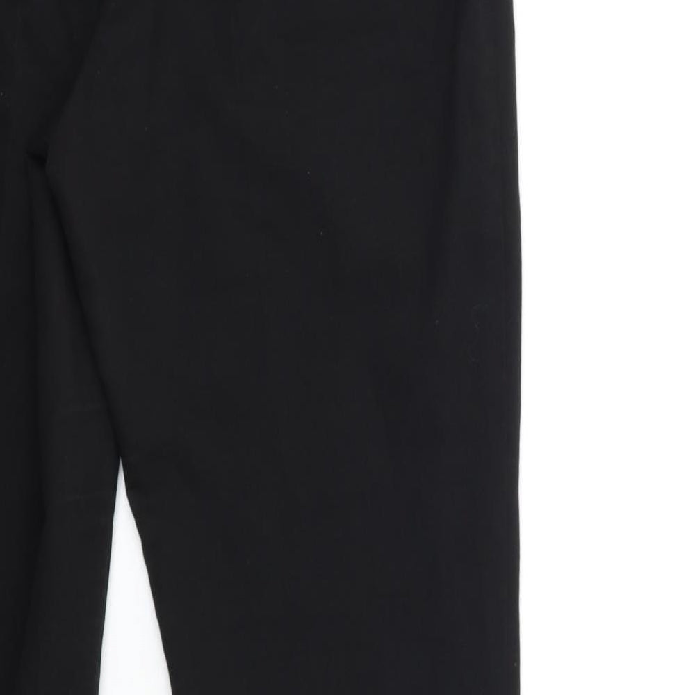 Dorothy Perkins Womens Black   Trousers  Size 10 L28 in