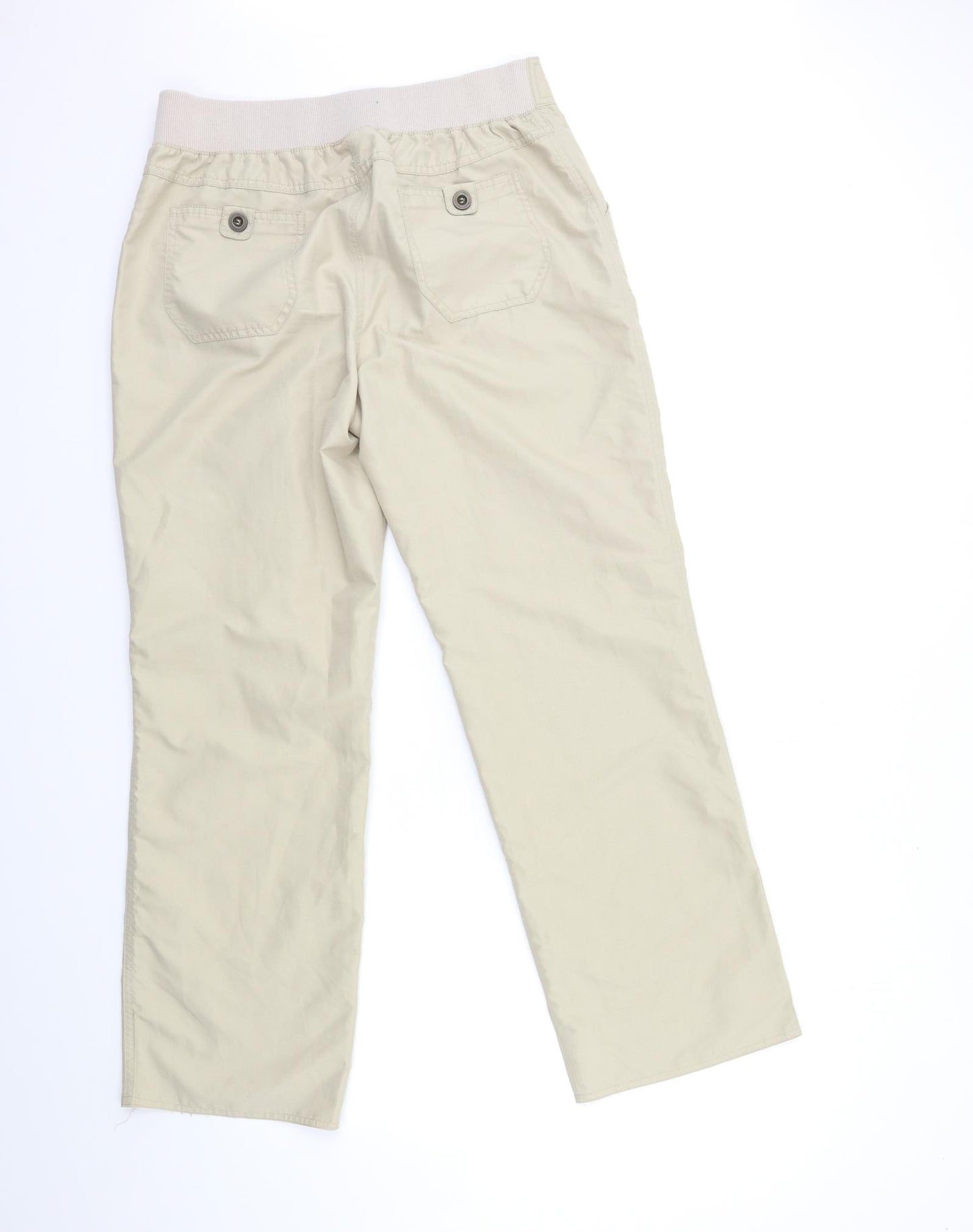 BHS Womens Beige   Trousers  Size 12 L28 in