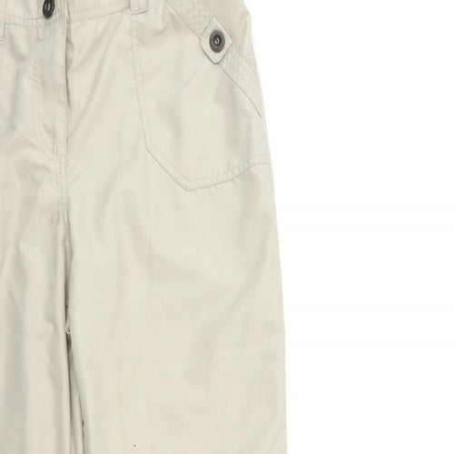 BHS Womens Beige   Trousers  Size 12 L28 in