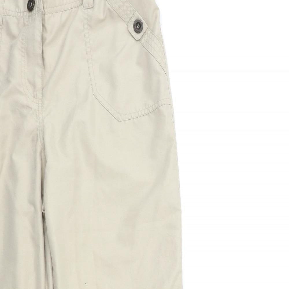 BHS Womens Beige   Trousers  Size 12 L28 in