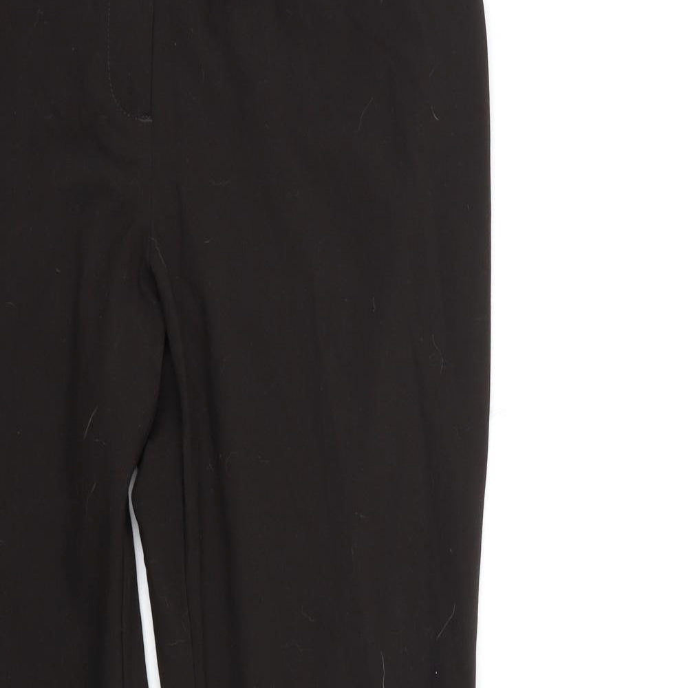 Marks and Spencer Womens Black   Trousers  Size 12 L30 in
