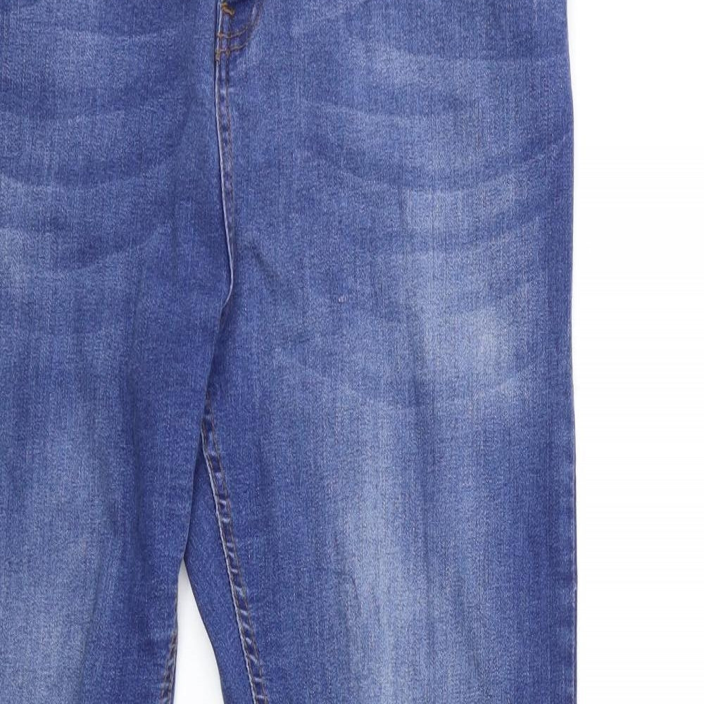 Select Womens Blue  Denim Straight Jeans Size 16 L31 in